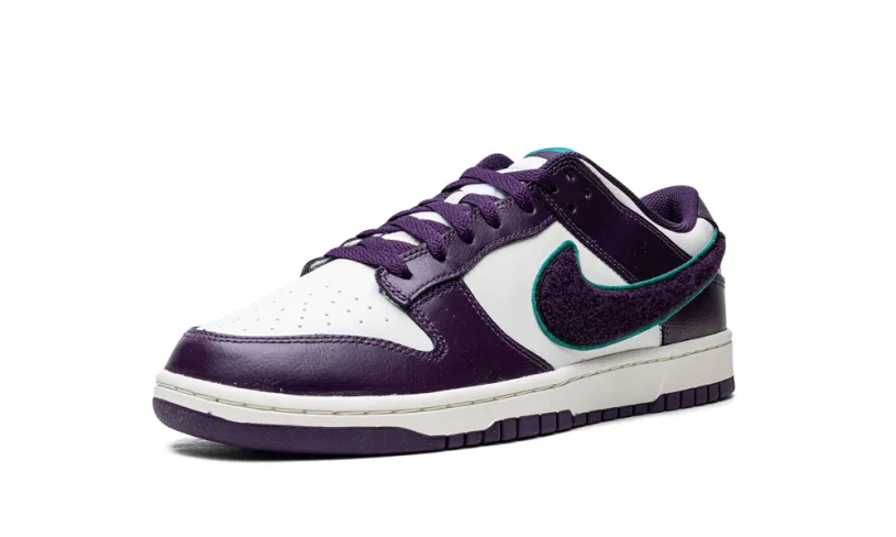 Nike Dunk Dunk Low 'Chenille Swoosh - Grand Purple'